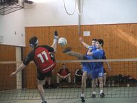 1.kolo KP2013  Vrdy vs. Nymburk souboj hostujicího Javůrka č.11 s domácím Líbalem